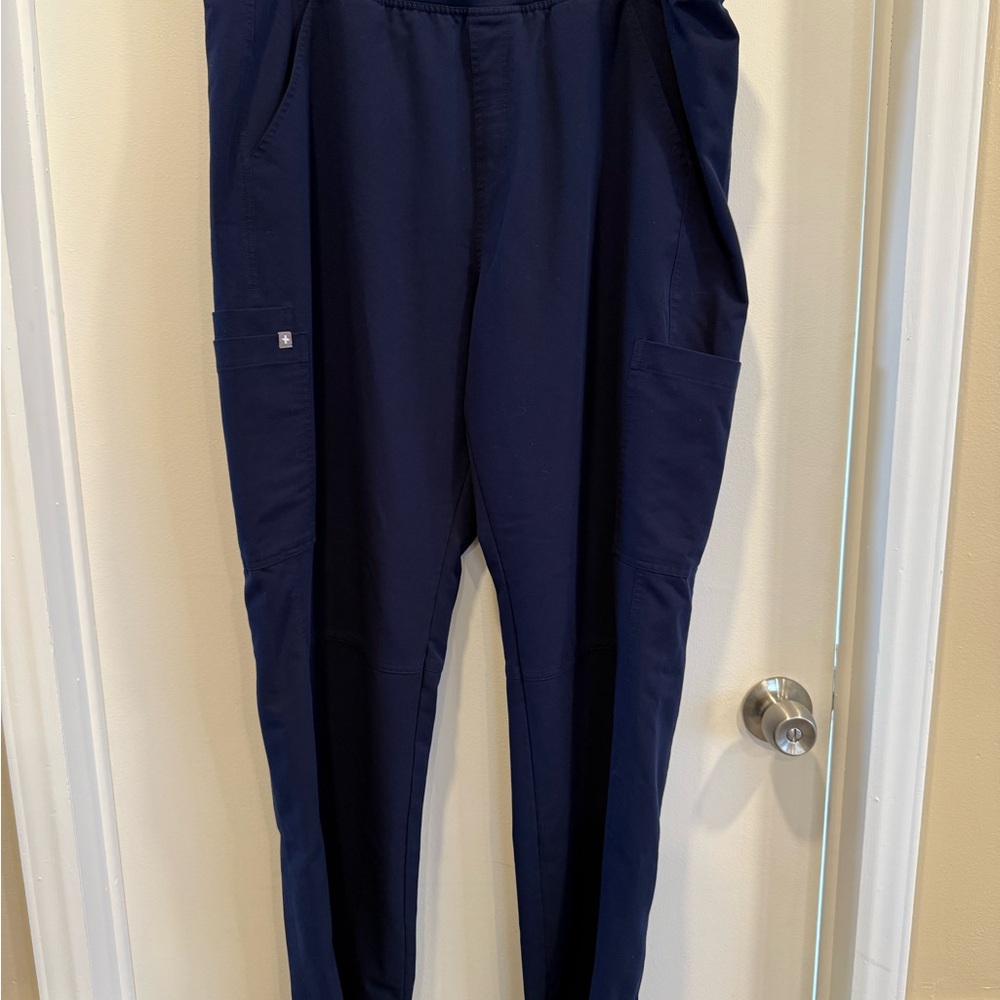 Men's Navy Scrub Pants